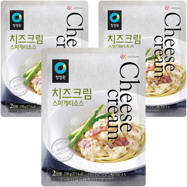 清淨園 起司奶油義大利麵醬, 250g, 3個