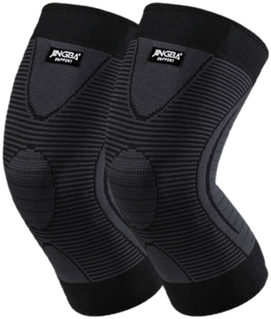 징바 무릎 압축 패드 보호대 J-33, 2개