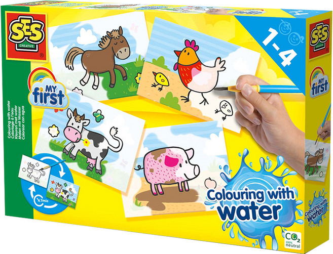 SES 神奇水畫系列 農場動物 #14455 1盒