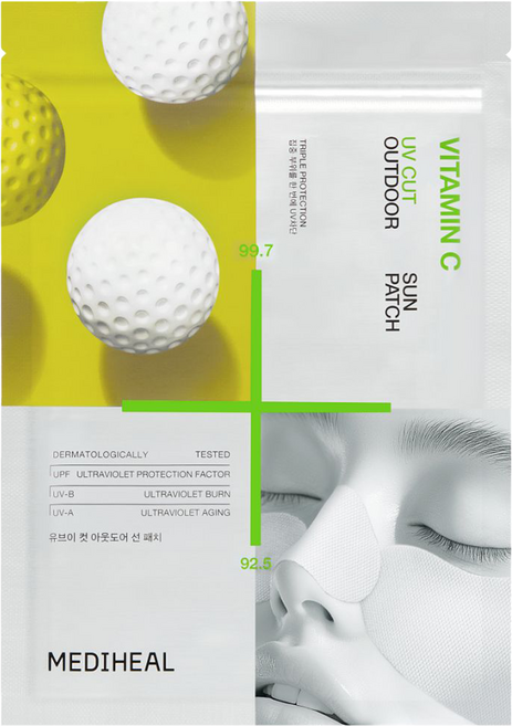 메디힐 유브이 컷 아웃도어 트리플 프로텍션 선 패치 3종 x 4p 세트 UPF50+, 20g, 1개