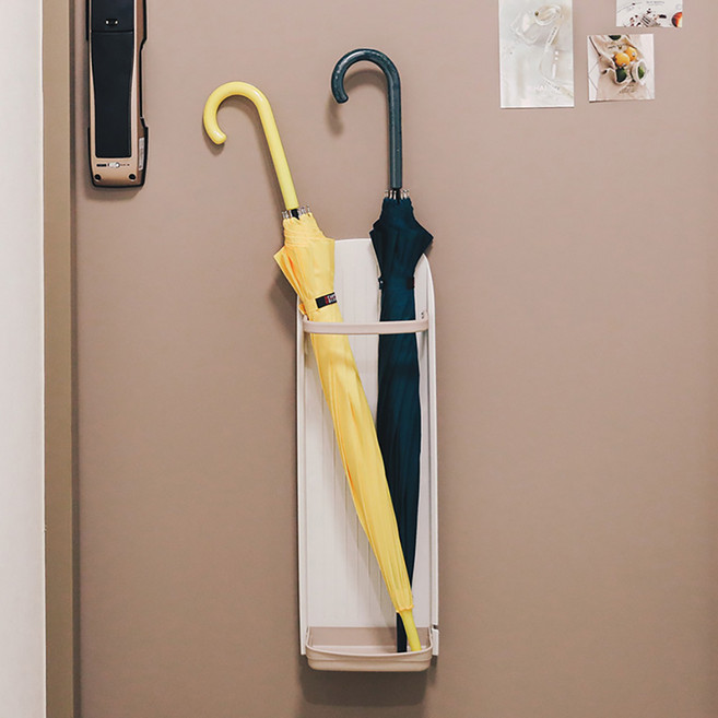 아이리스 자석 우산꽂이, 1개, 핑크 브라운