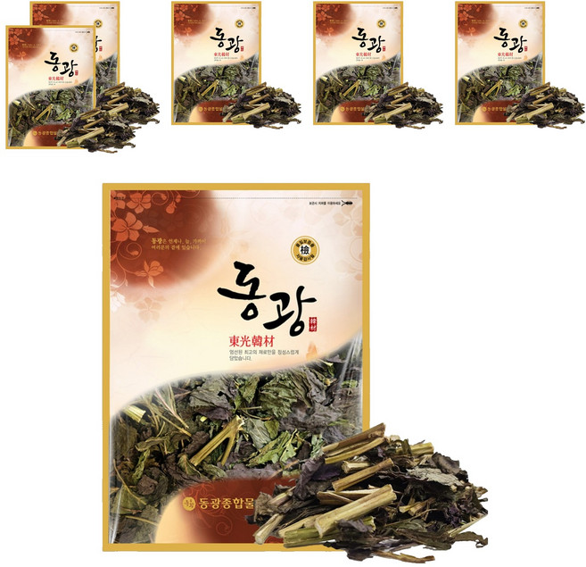 東光綜合物產 韓國產 紫蘇葉 紅紫蘇葉, 600g, 6個