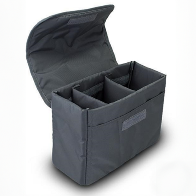 레오빈 충격 방지 여행용 카메라 가방, 80 청색소, 1개