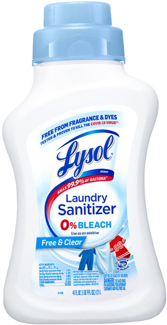 Lysol 來舒 衣物抗菌液 清新無香, 1.21L, 1瓶