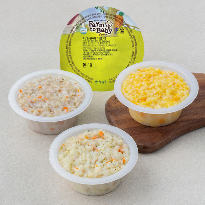 팜투베이비 완료기 이유식 세트 D, 540g, 1세트