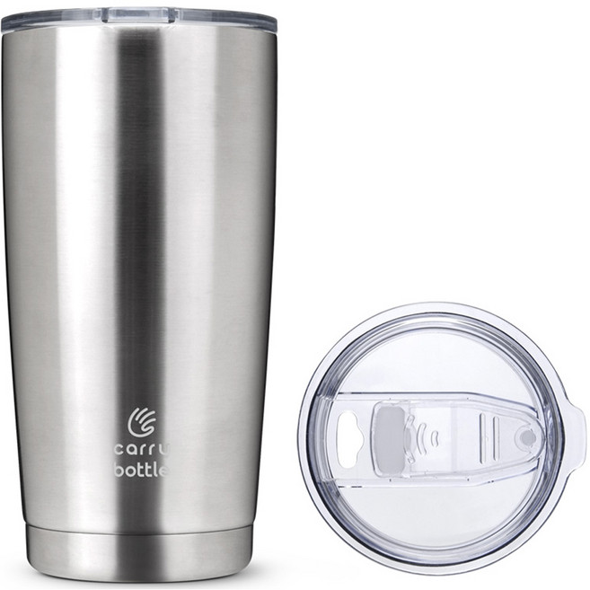 캐리보틀 스탠다드 텀블러, 스틸, 600ml, 1개