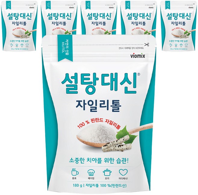 설탕대신 알티스트 자일리톨, 180g, 6개