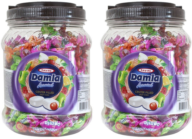 타야스 담라 츄이 캔디, 850g, 2개