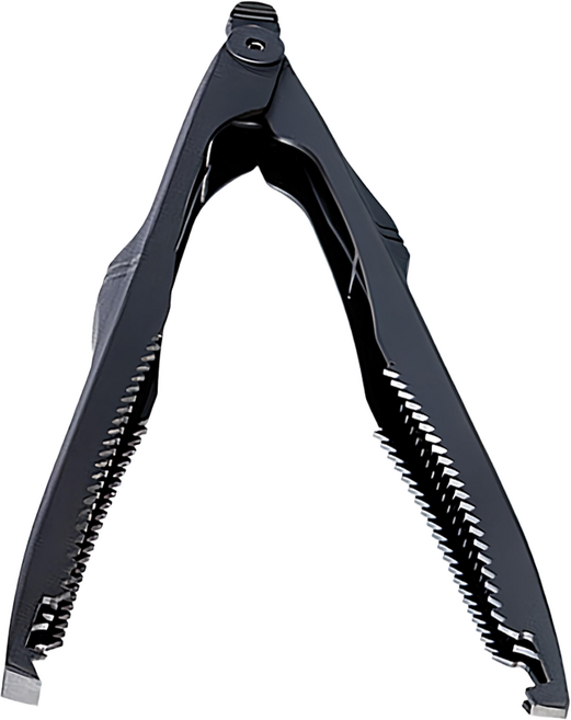 SHIMANO CT-981R 輕量夾魚鉗 590107, 黑色, 1支