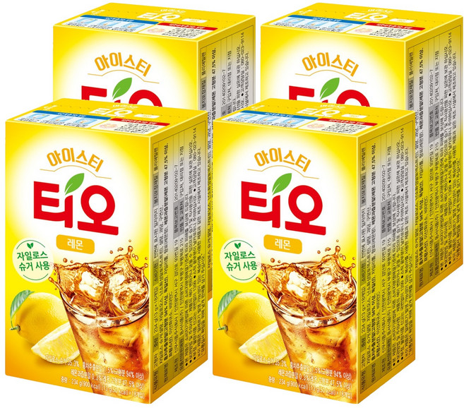 동서티오 아이스티 분말 레몬맛, 13g, 18개입, 4개, 13g