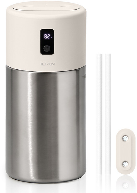 일리안 스텐 듀얼 무선 가습기 1L, IH-300, 샌드베이지