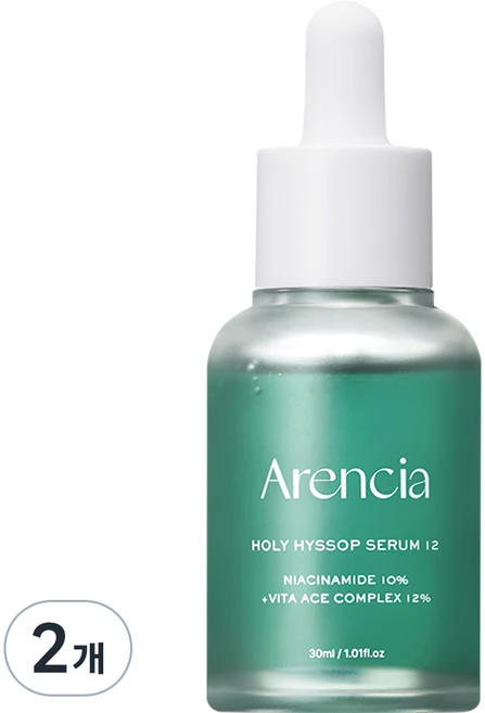 아렌시아 홀리 히솝 세럼 12, 2개, 30ml - 쿠팡