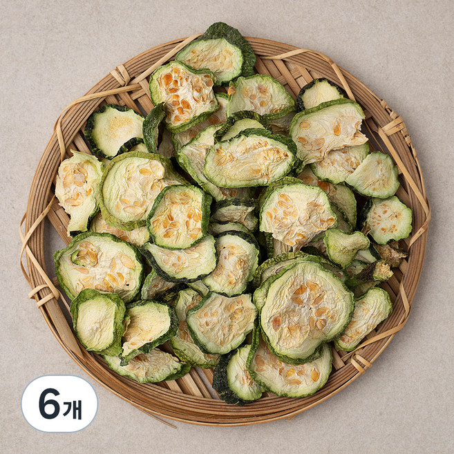 국내산 호박고지, 100g, 6개