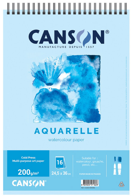 캔손 엠보싱 스케치북 200g, 8절, 1개