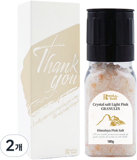 Nuts Factory 喜馬拉雅粉紅鹽, 2個, 180g