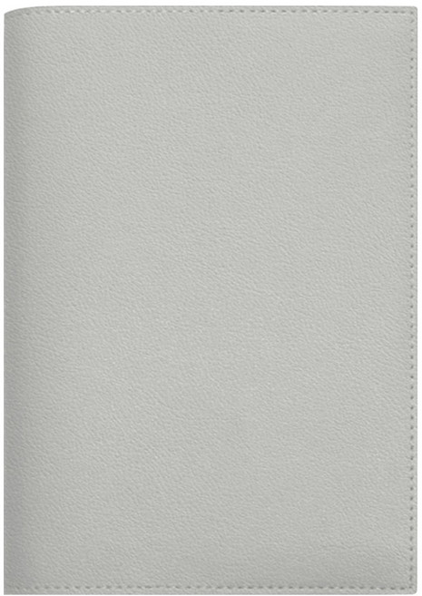 소이믹스 에어리 라이트 가죽 베이직 북커버 L, 그레이, 1개