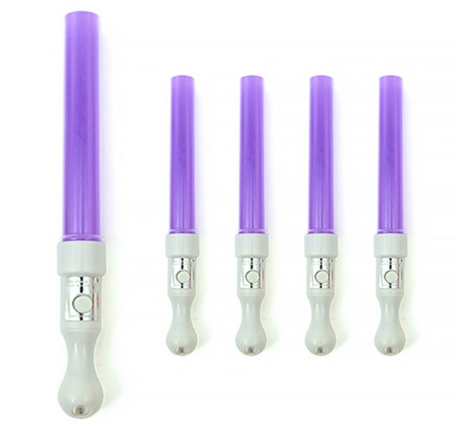 PARTYHAE LED 可愛彩色棒, 紫色, 5個