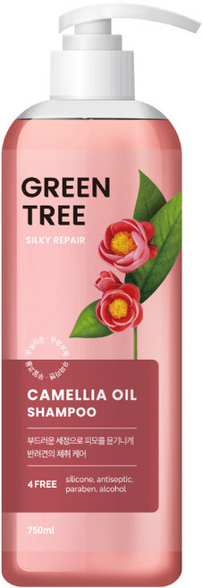 그린트리 동백오일 강아지샴푸, 750ml, 1개