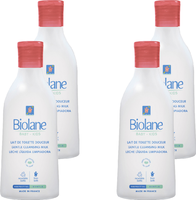 비올란 베이비 클렌징 밀크 크림, 200ml, 4개