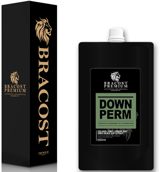 브라코스트 셀프 다운펌 건강모 + 시술도구 풀세트, 500ml, 1개