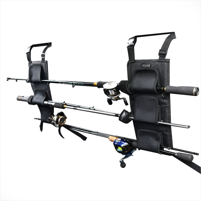 BOOMS FISHING VBC 車用座椅釣竿架 BFRMVBC003K2 2入, 黑色