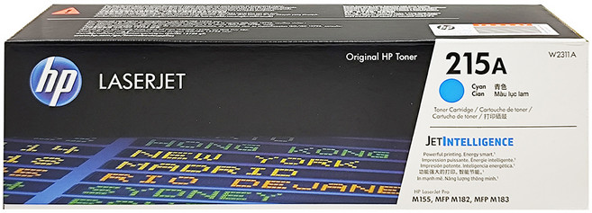 hp 惠普 215A 碳粉匣, 青藍色, 1個