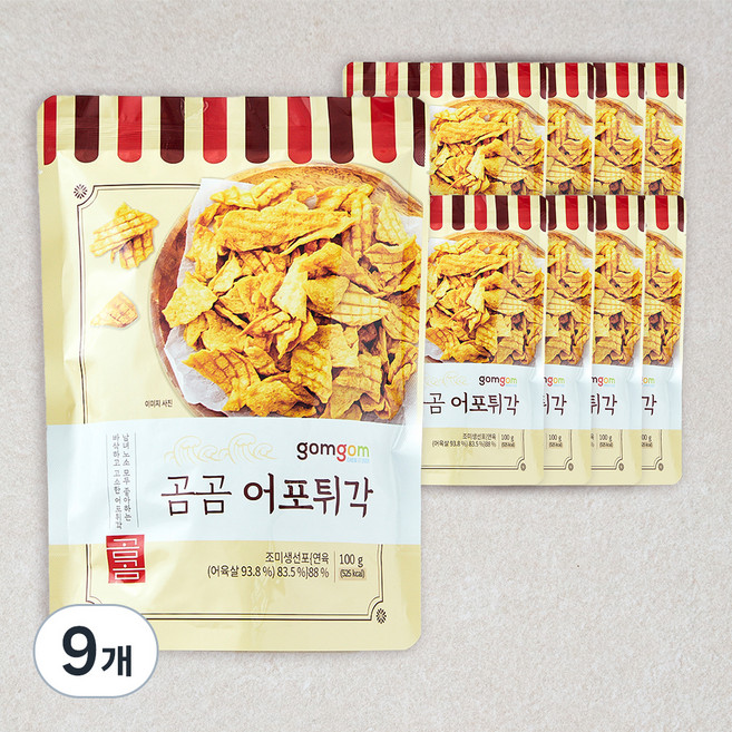 곰곰 어포튀각, 100g, 9개입