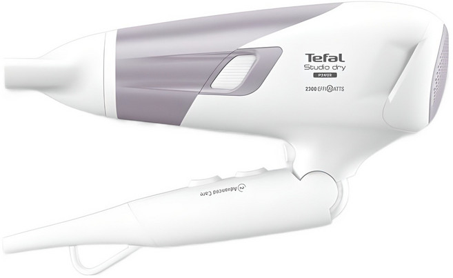 테팔 헤어케어 스튜디오드라이 파워 퍼플 2100W, HV5894K0, 화이트 + 퍼플