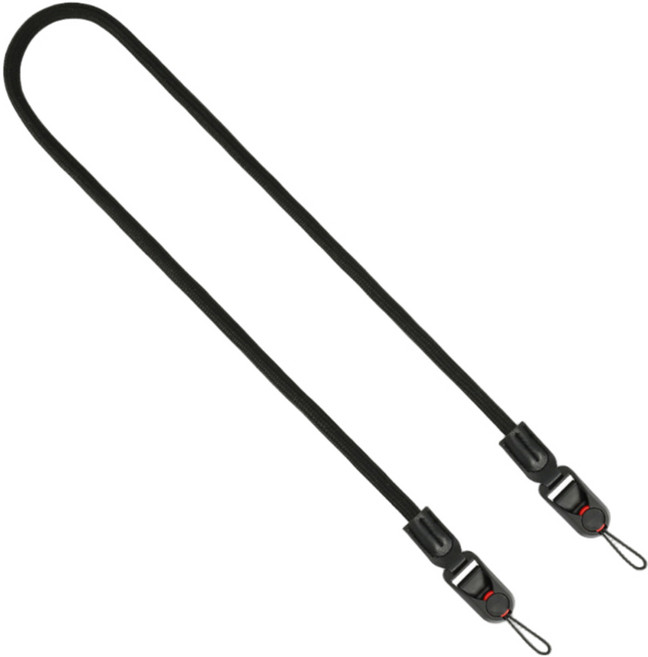 플로우코드 폴리아마이드 카메라 줄 스트랩 블랙, 1개
