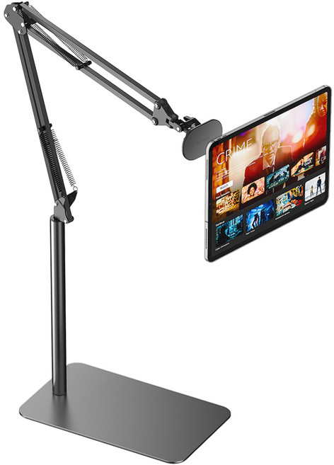 신지모루 맥세이프 핸드폰 M 폰태블릿 듀얼 마그네틱 자바라 스탠드 거치대, S600100009, 블랙, 1개