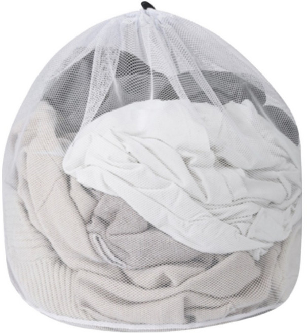 여비홈 지퍼없는 메쉬 세탁 빨래망, 50 x 60 cm, 1개