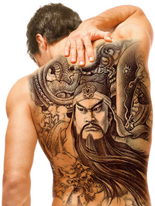 대호 대형 타투스티커 전신형, 1개