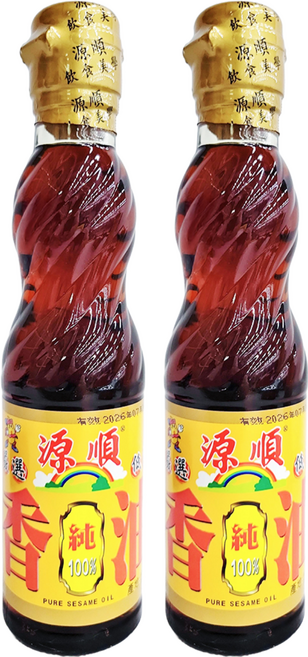 源順製油 100%香油, 220ml, 2瓶