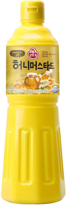 OTOKI 不倒翁 蜂蜜黃芥末醬, 1.05kg, 1瓶