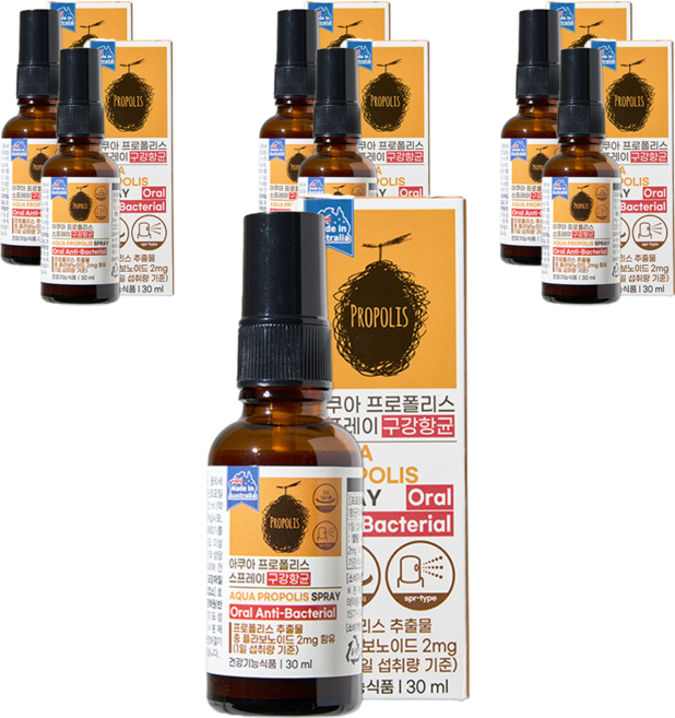 GENERAL LIFE 水蜂膠噴霧, 7個, 30ml
