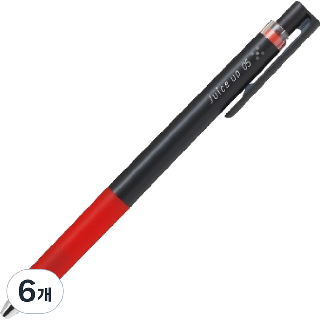 PILOT 百樂 Juice up 原子筆 0.5mm, 紅色, 6個