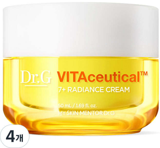 Dr.G Vita Cical 7 Plus 光采霜, 50ml, 4個