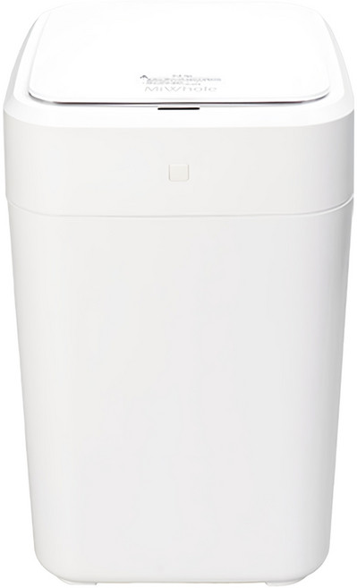 미홀 자동센서 스마트 휴지통, 화이트