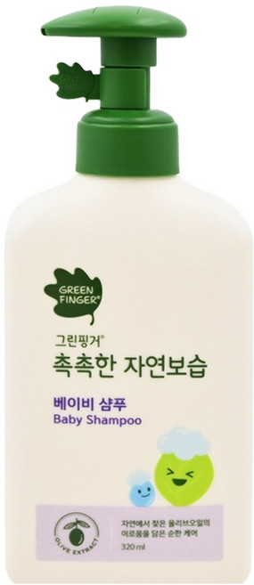 GREEN FINGER 綠手指 嬰兒保濕洗髮精, 320ml, 1瓶