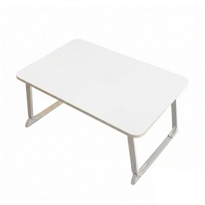 折疊電腦桌 平面無屜款, 白色
