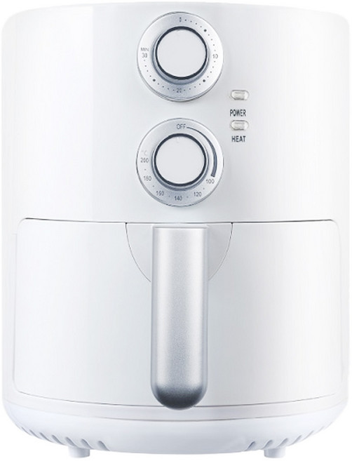 SANSUI 山水 健康無油氣炸鍋 360度空氣循環加熱, SKF-35Q, 象牙白