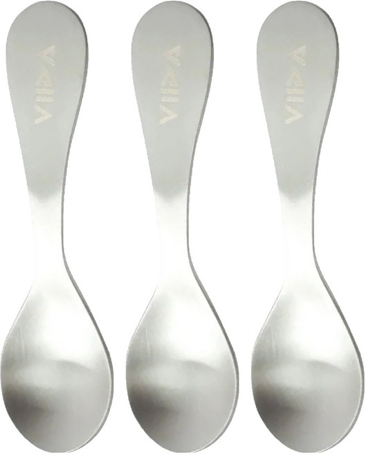 VIIDA 抗菌不鏽鋼兒童匙組, Souffle, 3 支兒童湯匙組, 1組