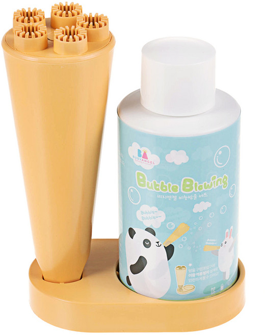 BUSYANGEL 泡泡玩具組 200ml, 1組, 黃色