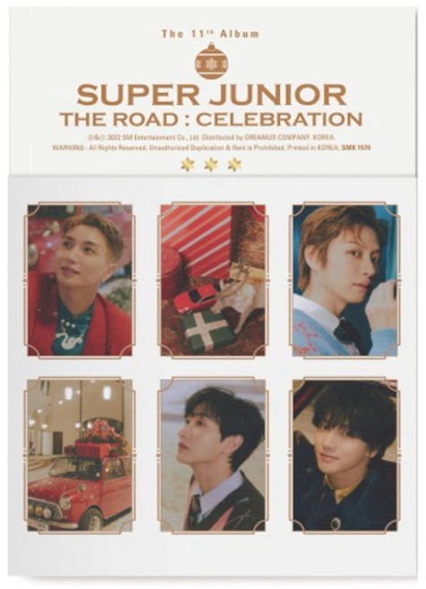 Super Junior 正規11輯Vol.2《The Road:Celebration》SNOW Ver.(無海報), 1CD