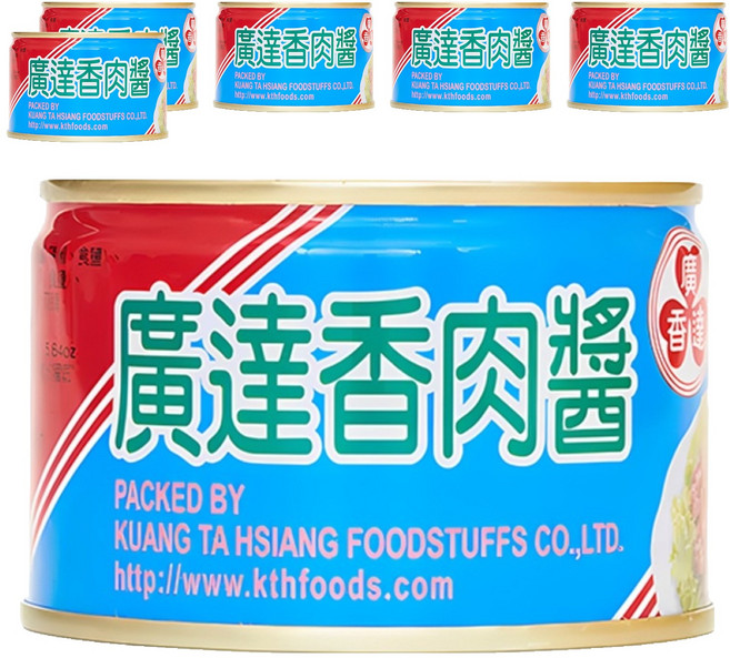 廣達香 肉醬, 160g, 6罐