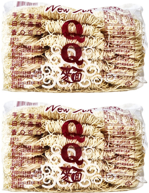 New Sun 新日光 QQ麵, 1.2kg, 2包