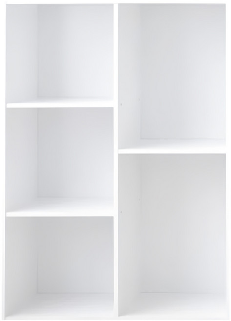 HOPMA 合馬家具 粉彩五格櫃 G-S590 14kg, 時尚白