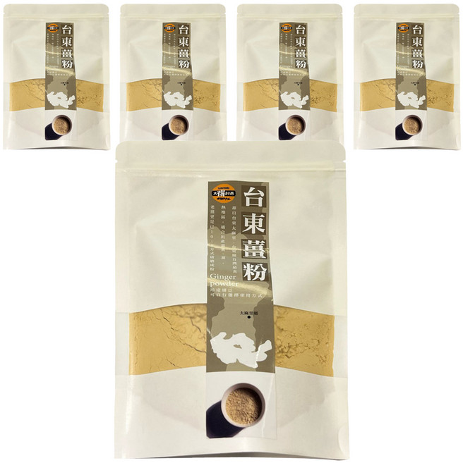 Sunfood 台東薑粉, 100g, 5包
