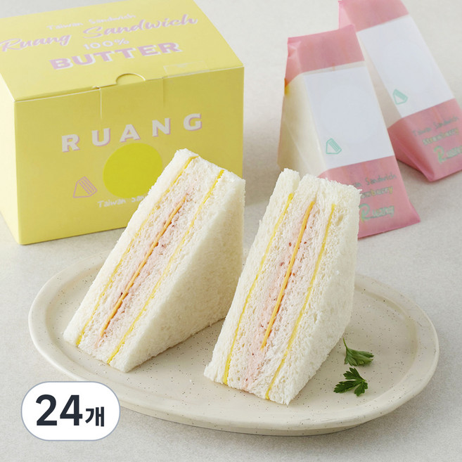 루앙 딸기 샌드위치, 63g, 24개