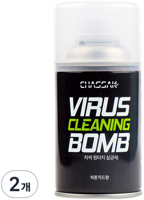 차싹 피톤치드향 차량용 살균 탈취제, 112g, 2개